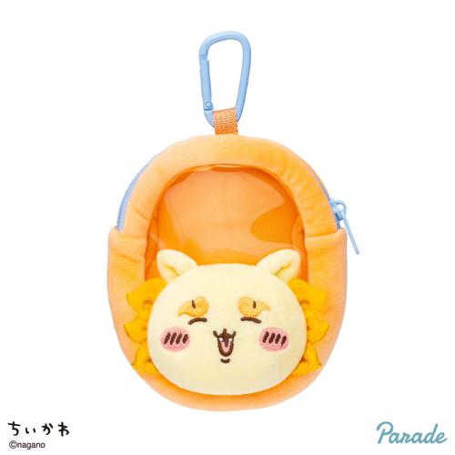 【シーサー】ちいかわ 窓付きおかおミニポーチ