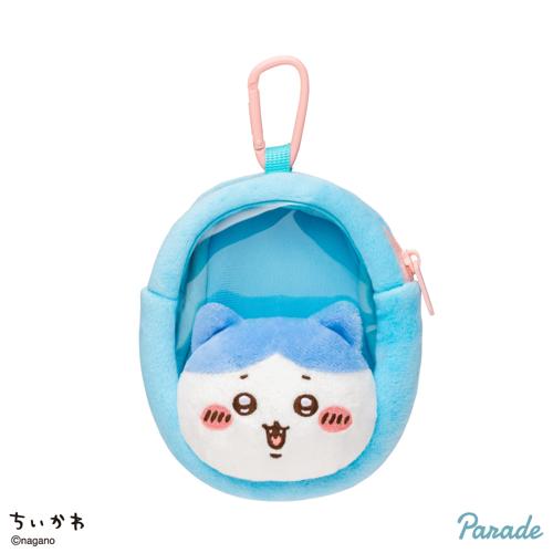 【ハチワレ】ちいかわ 窓付きおかおミニポーチ