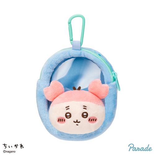【古本屋】ちいかわ 窓付きおかおミニポーチ