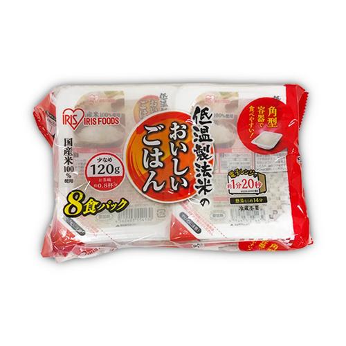 アイリス　美味しいパックご飯8P※賞味期限2027.3.31