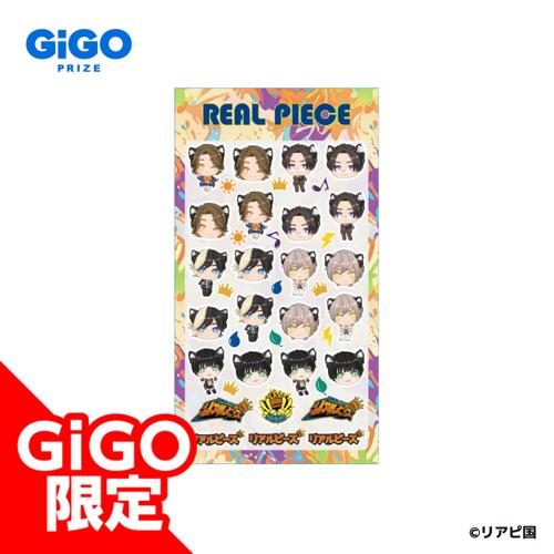 【デフォルメ】リアルピース キラキラクリアシール ～GiGO限定～