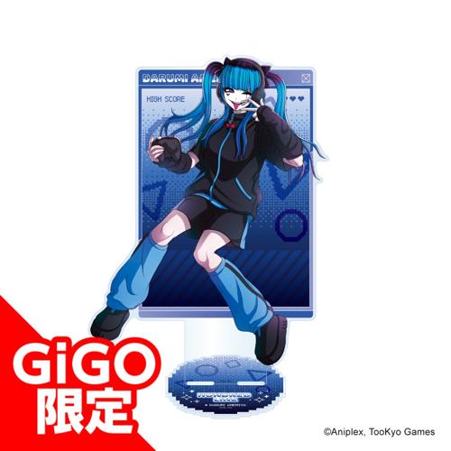 【飴宮怠美】HUNDRED LINE -最終防衛学園- ジオラマBIGアクリルスタンド~GiGO限定~