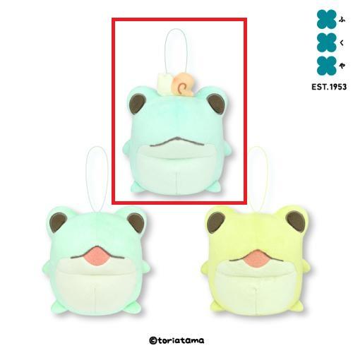 【ぽこ】ただのかえるたち　マスコットぬいぐるみ