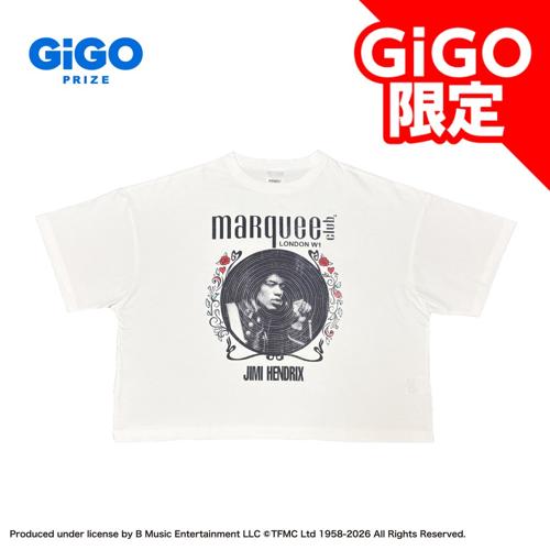 【Jimi Hendrix】Marquee Club ドロップショルダーシャツ ~GiGO限定~