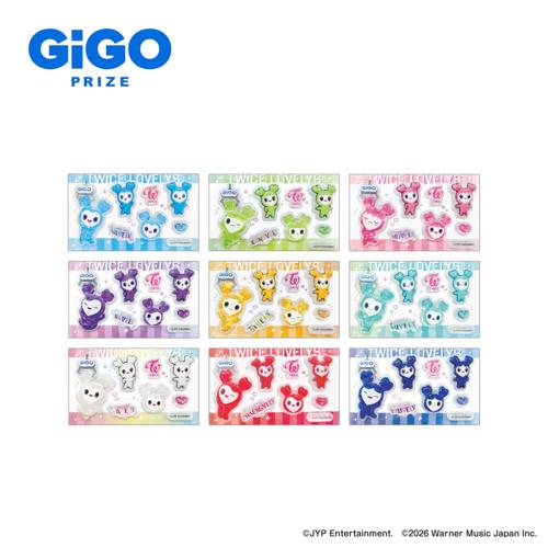 TWICE LOVELYS うるちゅるシールmini ~GiGO限定~