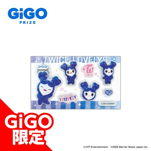 【TZUVELY】TWICE LOVELYS うるちゅるシールmini ~GiGO限定~