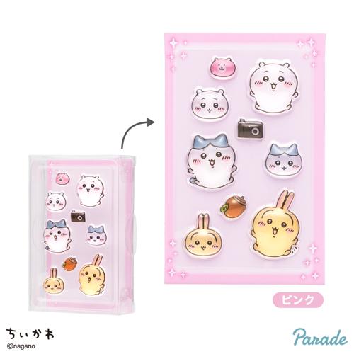 【ピンク】ちいかわ PUKU CHURU seal①