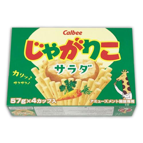 【サラダ】 じゃがりこ4P BIGBOX ※賞味期限2026.10.12