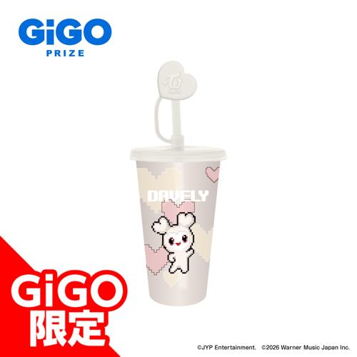 【DAVELY】TWICE LOVELYS ストロー付きプラタンブラー ～GiGO限定～