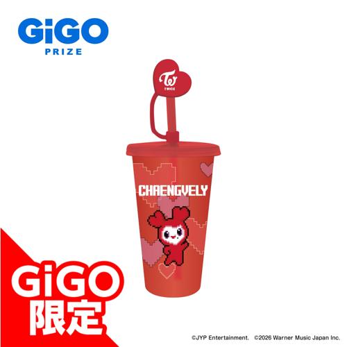 【CHAENGVELY】TWICE LOVELYS ストロー付きプラタンブラー ～GiGO限定～