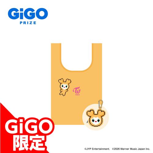【JIVELY】TWICE LOVELYS 収納付きエコバッグ ～GiGO限定～