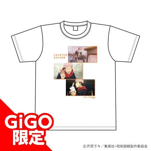 【虎杖】アニメ『呪術廻戦』5周年 場面写TシャツGiGOコラボ2026ver.