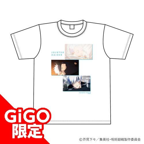 【五条】アニメ『呪術廻戦』5周年 場面写TシャツGiGOコラボ2026ver.