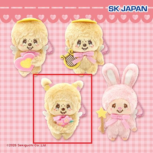 【モンチッチちゃん】モンチッチ LOVE Happy Angelマスコット