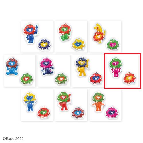 【アソートG】EXPO2025 ミャクミャク ぷっくりシール