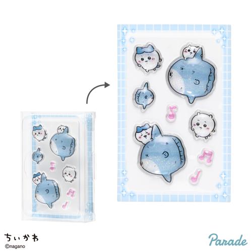 【ブルー】ちいかわ PUKU CHURU seal②