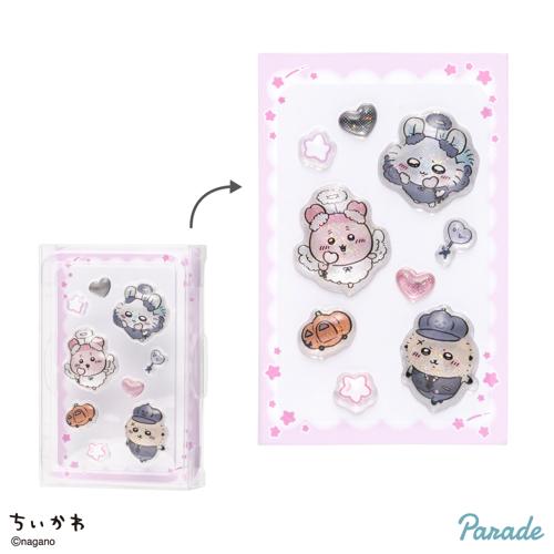 【パープル】ちいかわ PUKU CHURU seal②