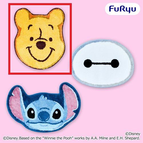 【くまのプーさん】ディズニーキャラクター フェイス タフトマット