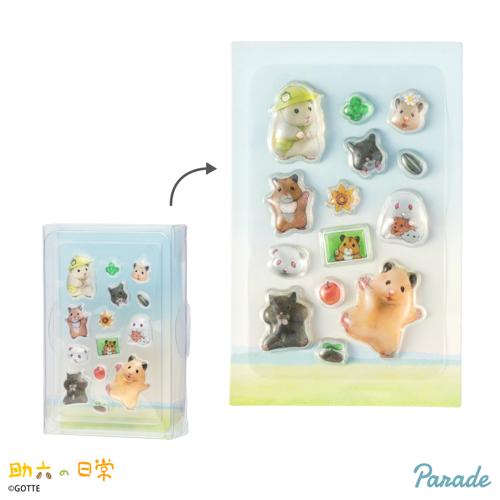 【ブルー】助六の日常 PUKU CHURU seal