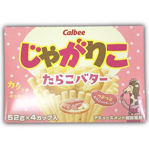 【たらこバター】 じゃがりこ4P BIGBOX ※賞味期限2027.1.18