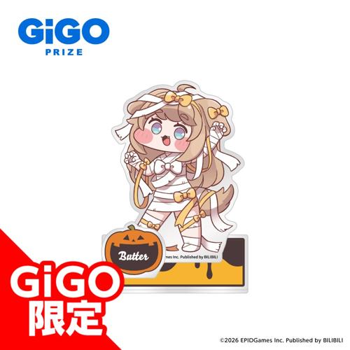 【バター】トリッカル×GiGOジオラマアクリルスタンド~GiGO限定~
