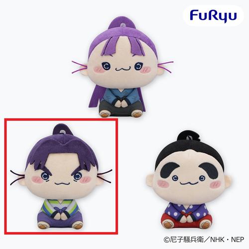 【潮江文次郎】忍たま乱太郎 もちぴこぬいぐるみｰ私服ver.ｰ 第二弾
