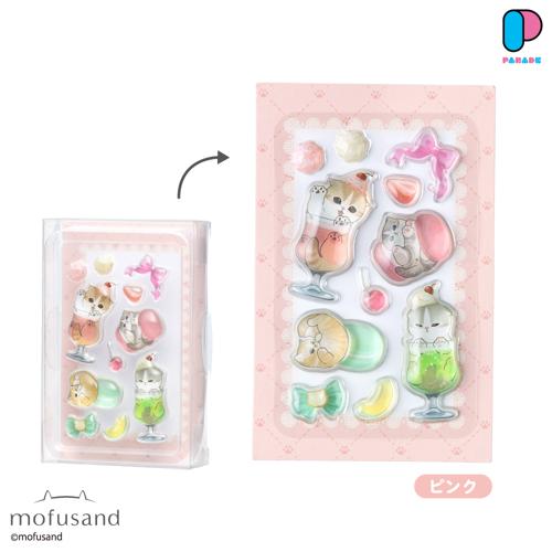 【ピンク】mofusand PUKU CHURU seal