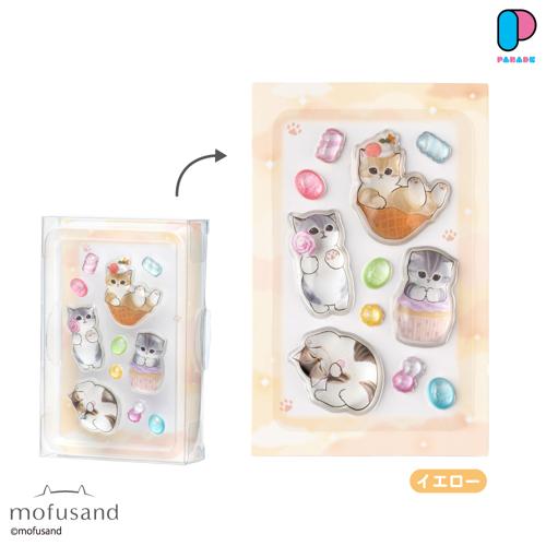 【イエロー】mofusand PUKU CHURU seal
